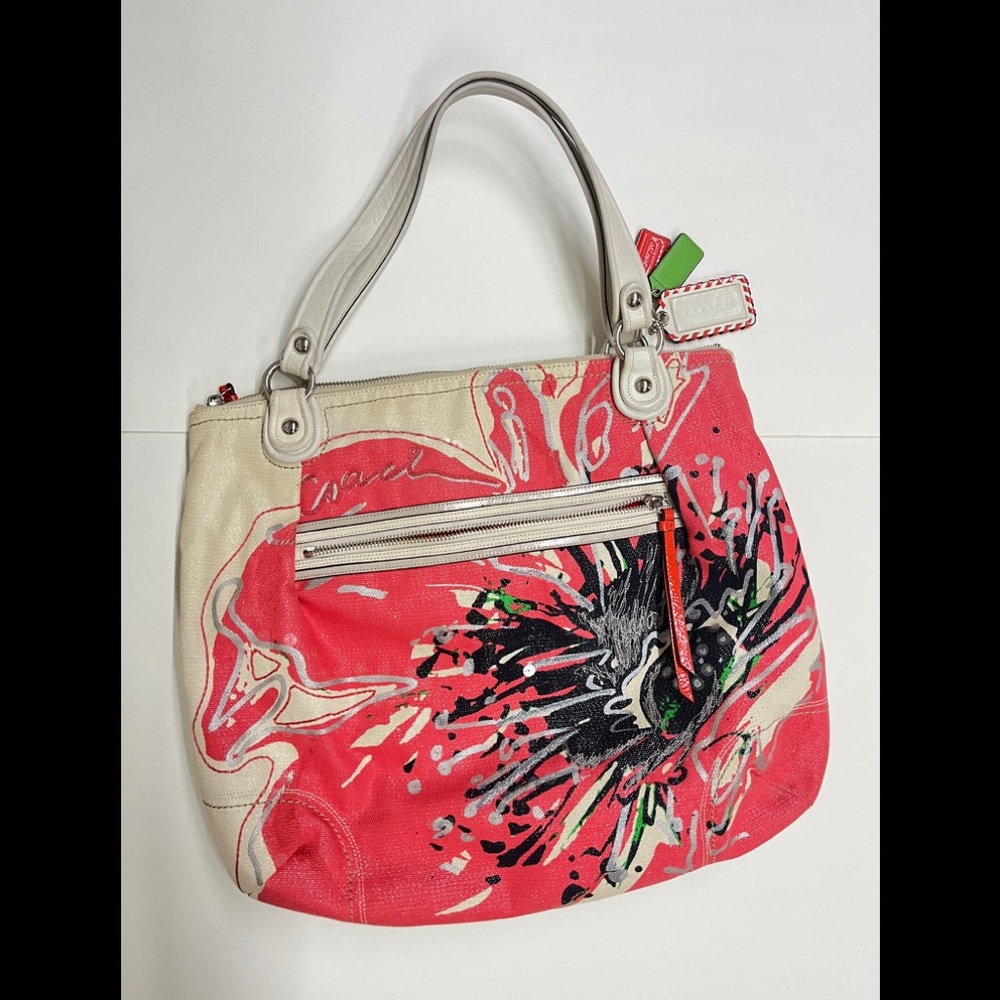 Coach Poppy Canvas Tote bag